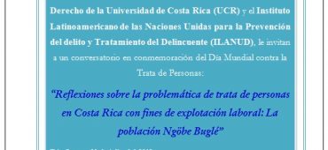 Conversatorio en celebración del Día Mundial contra la Trata de Personas